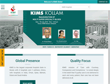 Tablet Screenshot of kimsglobal.com